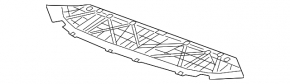 Захист переднього бампера Audi A4 B9 18-19 RS4
