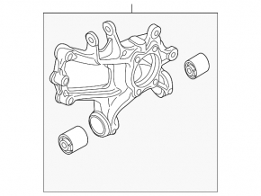 Цапфа задняя правая Mazda CX-5 13-16 FWD