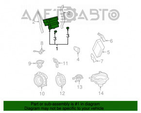 Головное устройство Lexus ES350 07-09