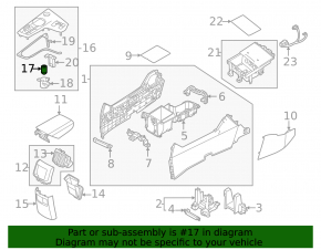 Кнопка Start/Stop Kia Sportage 23-25