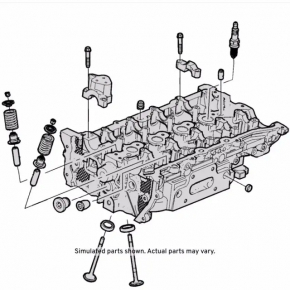 Головка блоку циліндрів у зборі Chevrolet Malibu 16-21 1.5T