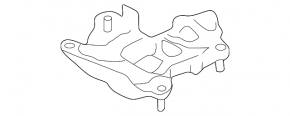Подушка АКПП Audi A6 C7 16-18 2.0T, 3.0T AWD