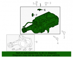 Компрессор Jaguar F-Pace X761 17-23 с интеркулером AJ126 135к