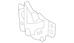 Замок капота Ford Explorer 11-19