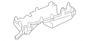 Корпус блока предохранителей подкапотный Toyota Corolla e12 02-08 D4D