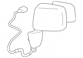 Корпус правого дзеркала Lexus RX300 98-00