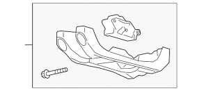 Подушка АКПП Ford Explorer 20-24 3.0T AWD