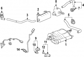 Лямбда-зонд перший Honda Accord 23-26 hybrid
