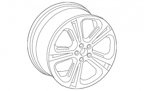 Комплект дисков R19 4шт Audi Q3 8U 15-18