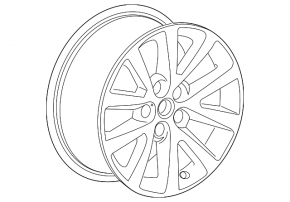 Диск колесный R17 Chevrolet Malibu 13-15