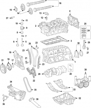 Маслоприемник ДВС Mercedes A-class V177 19-22 2.0T