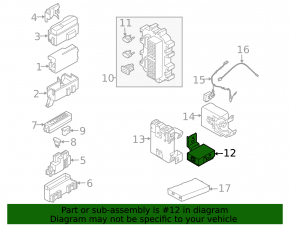 Transmission CVT Shift Lock Control Module Nissan Murano z50 03-07