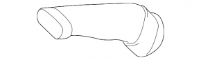 Воздухоприемник передняя часть BMW X5 F15 14-18 3.0D