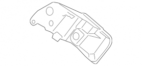 Каністра з вугіллям абсорбер гола BMW 5 F10 11-16 2.0T, 3.0T N55