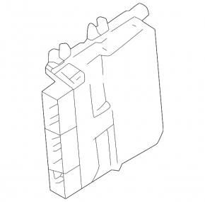 Блок ECU компьютер двигателя Nissan Rogue 21-21 2.5