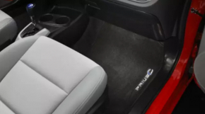 Коврик салона ткань задний правый Toyota Prius 30 10-15 темно-серый