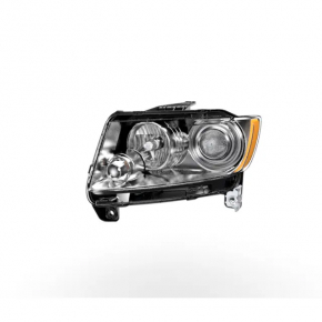 Фара передняя левая Jeep Compass 14-16 рест темная