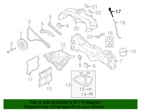 Маслянный щуп Subaru Outback 15-19