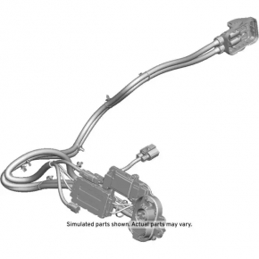 Порт зарядки в сборе Chevrolet Bolt EV 22-23