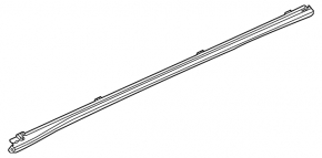 Порог правый Volkswagen ID.4 23-26 структура