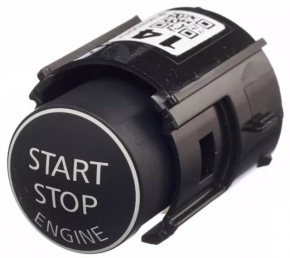 Кнопка start\stop Nissan Rogue 14-20 с иммобилайзером, полез хром