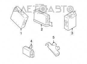 MULTIFUNCTION module Subaru Forester 08-10 SH