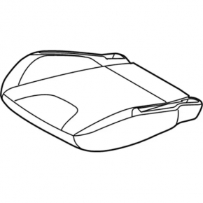 Пассажирское сидение Ford Focus mk3 15-18 рест, без airbag, ткань серое