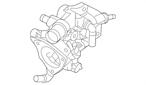 Корпус термостата Honda Accord 18-22 2.0T
