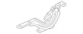 Петля капота правая Lexus RX 23-26