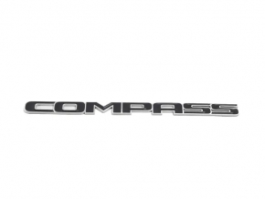 Емблема напис COMPASS двері передньої лівої Jeep Compass 17-23
