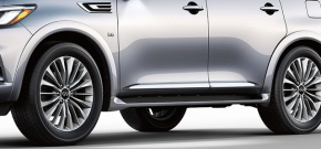 Комплект подсветки порога 2 шт Infiniti QX50 19-25 под днищем, с креплением и блоком управления