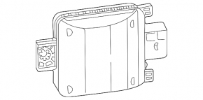 Датчик сліпих зон BSM правий Audi A3 22-26
