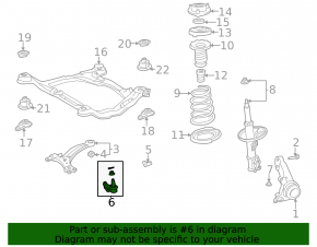 Шаровая опора передняя правая Lexus RX300 RX330 RX350 RX400h 04-09