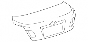 Крышка багажника Toyota Camry v40