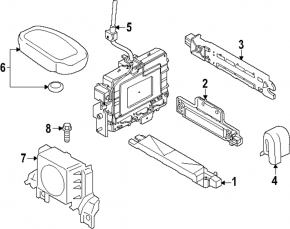 Антенна Keyless Hyundai Santa Fe 24-26