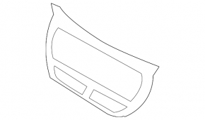 Накладка управления климат-контролем Ford C-max MK2 13-18 черная