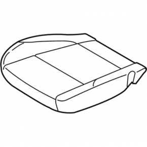 Водительское сидение Ford C-max MK2 13-16 без airbag, электро, кожа черн