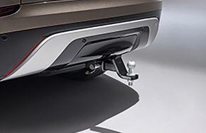 Накладка губы заднего бампера Land Rover Range Rover Velar 18-23 под фаркоп