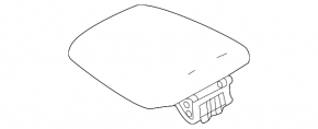 Подлокотник Ford Focus mk3 15-18 рест, бежевый, кожа