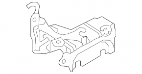 Кронштейн ABS Mazda 6 14-17 под радар