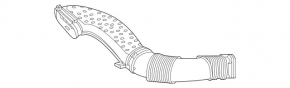 Воздухоприемник Mercedes W167 GLE 350 20-23 2.0T