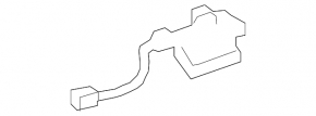 Ответная часть замка крышки багажника Lexus GS300 GS350 GS430 GS450h 06-11