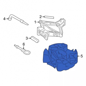Пенопласт под инструмент Lincoln MKC 15-19