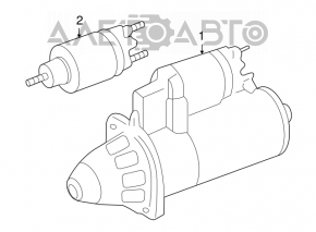 Стартер VW Passat b8 16-19 USA 3.6
