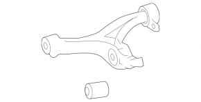 Важіль нижній передній лівий Mercedes W164 ML X164 GL
