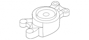 Подушка двигуна ліва Volvo S60 11-16 2.5, 3.0
