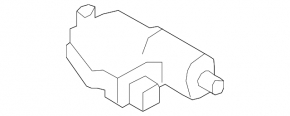 Мотор люка Ford Fiesta 11-19