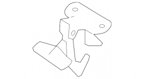 Крюк капота Mercedes W164 ML