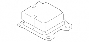 Модуль srs airbag компьютер подушек безопасности Ford Ecosport 18-22