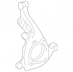 Цапфа передняя правая Lexus Hs250h 10-12
